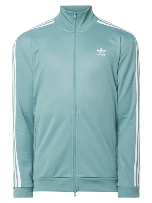 Superstar Track Top with contrast piping lines shoulders